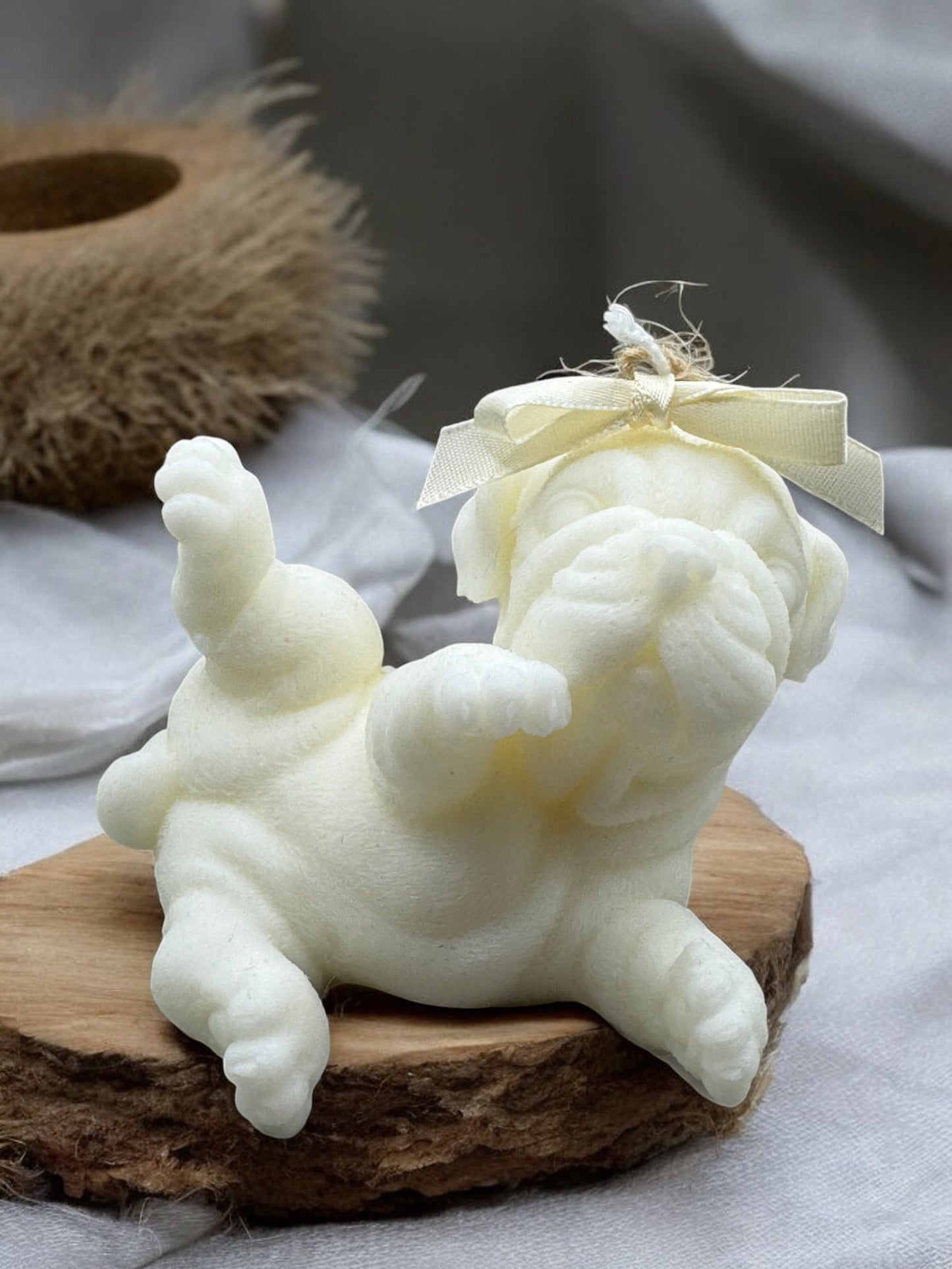 Bulldog Pose - Decoratieve Kaarsen